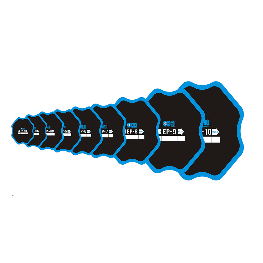 Bias-Ply Tire Repair Patches